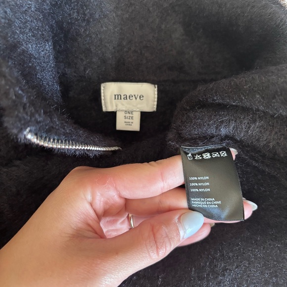 Maeve Brushed Knit Vest Pullover Crop Boxy Soft Knit Heavy Thick Anthropologie - Picture 7 of 7